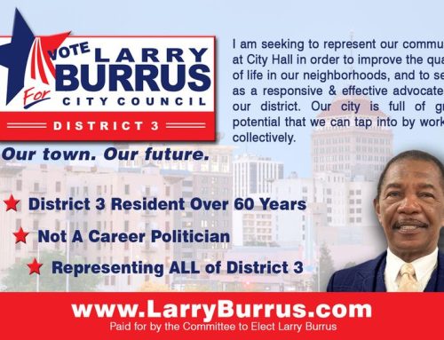 We Support Larry Burrus